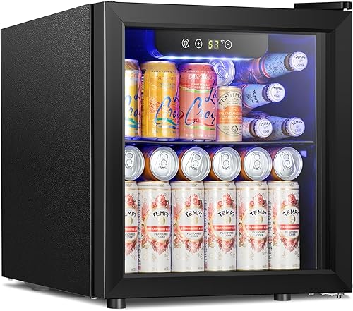 Miniatura 1 de Antarctic Star Mini refrigerador  Refrigerador de 12 botellas de 48 latas para bebidas o cerveza vino  Pequeño dispensador de bebidas para el hogar,