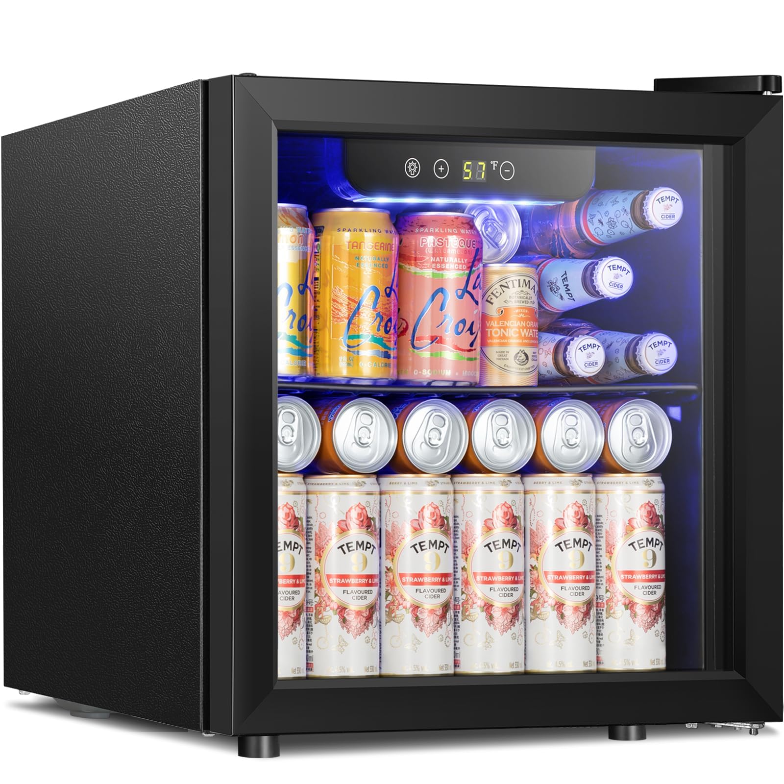 Amazon.com: Antarctic Star 48 Can Mini Fridge Cooler - Beverage