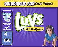 Luvs Diapers Size 4, 160 count