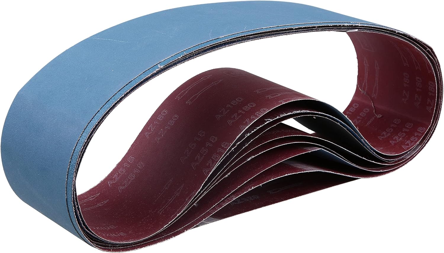 LANDGOO 4x36 Sanding Belts 80/120/180/240/320/800/1000 Grit Metal Grinding Aluminum Oxide Blue Belt Sander Paper 7 Pack for Craftsman Belt Sander