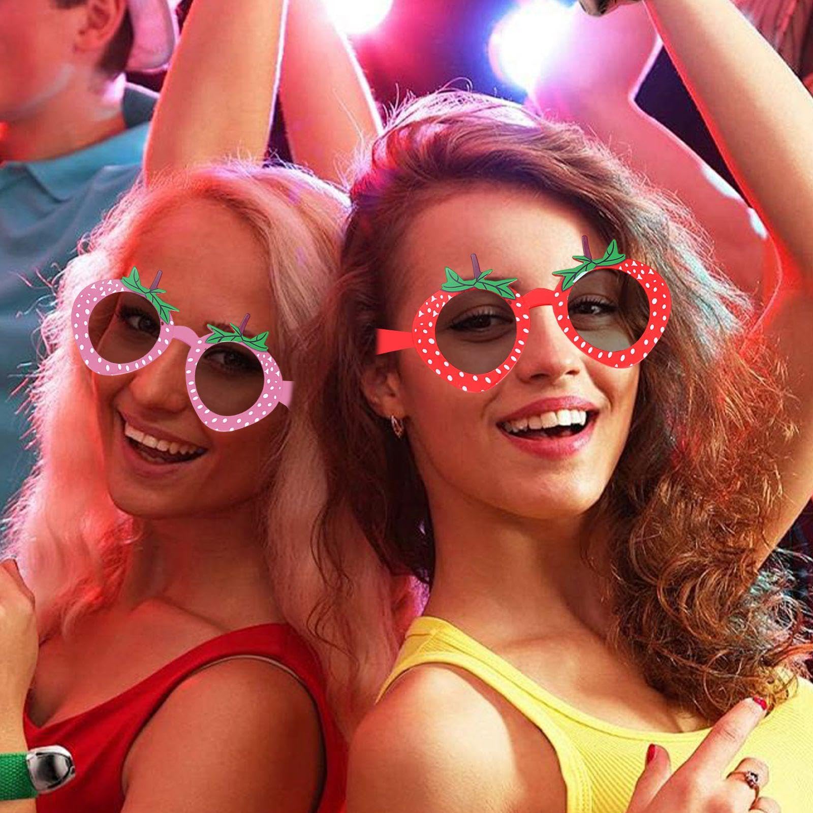 HOWAF Costume di Fragola per Donna, Accessori per Costume di Fragola per Halloween, Carnevale e Festa in Maschera