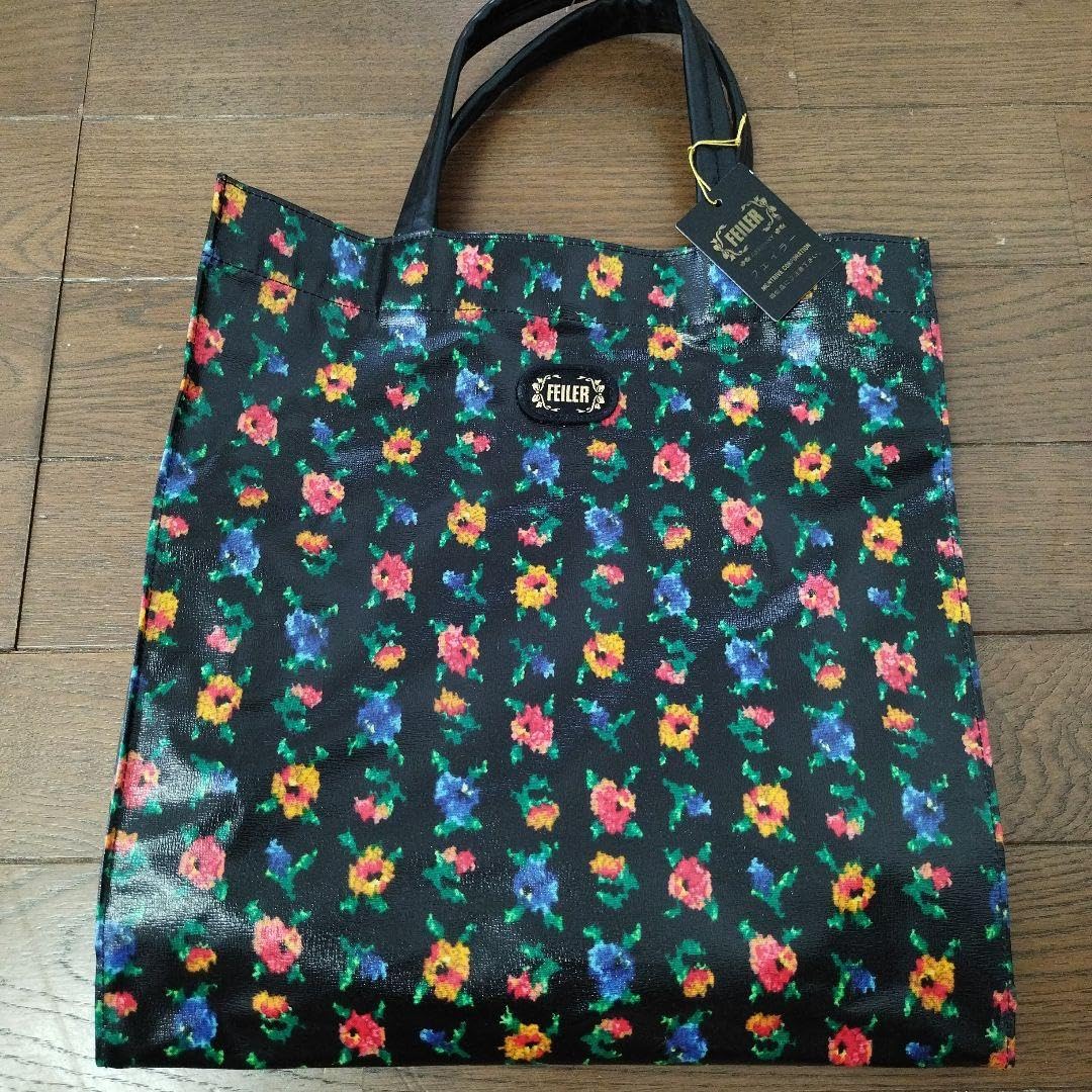 Amazon.co.jp: フェイラー トートバッグ カリーナ 花柄 塩化ビニール 