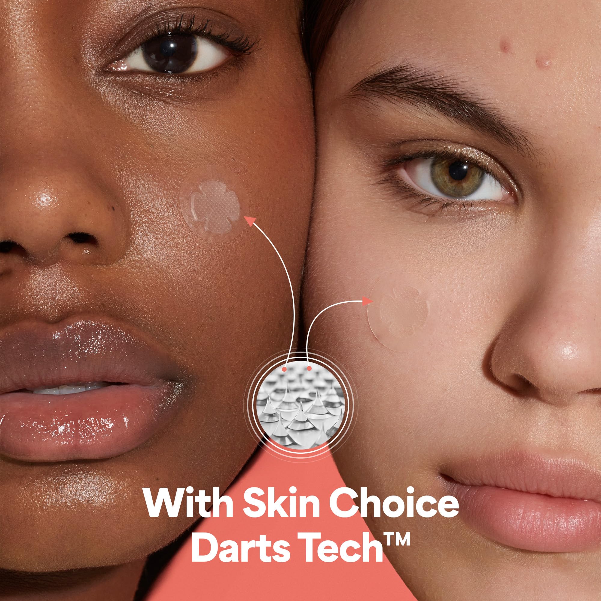 SKIN CHOICE Patch Bouton Micro Aiguille – Breakout Pimple Patch Classic Darts – Hydrocolloïde à l’Acide Salicylique, CICA, Arbre à Thé – Traitement Ciblé précoce, Soin Coréen Végan, Sans Cruauté, 8pcs