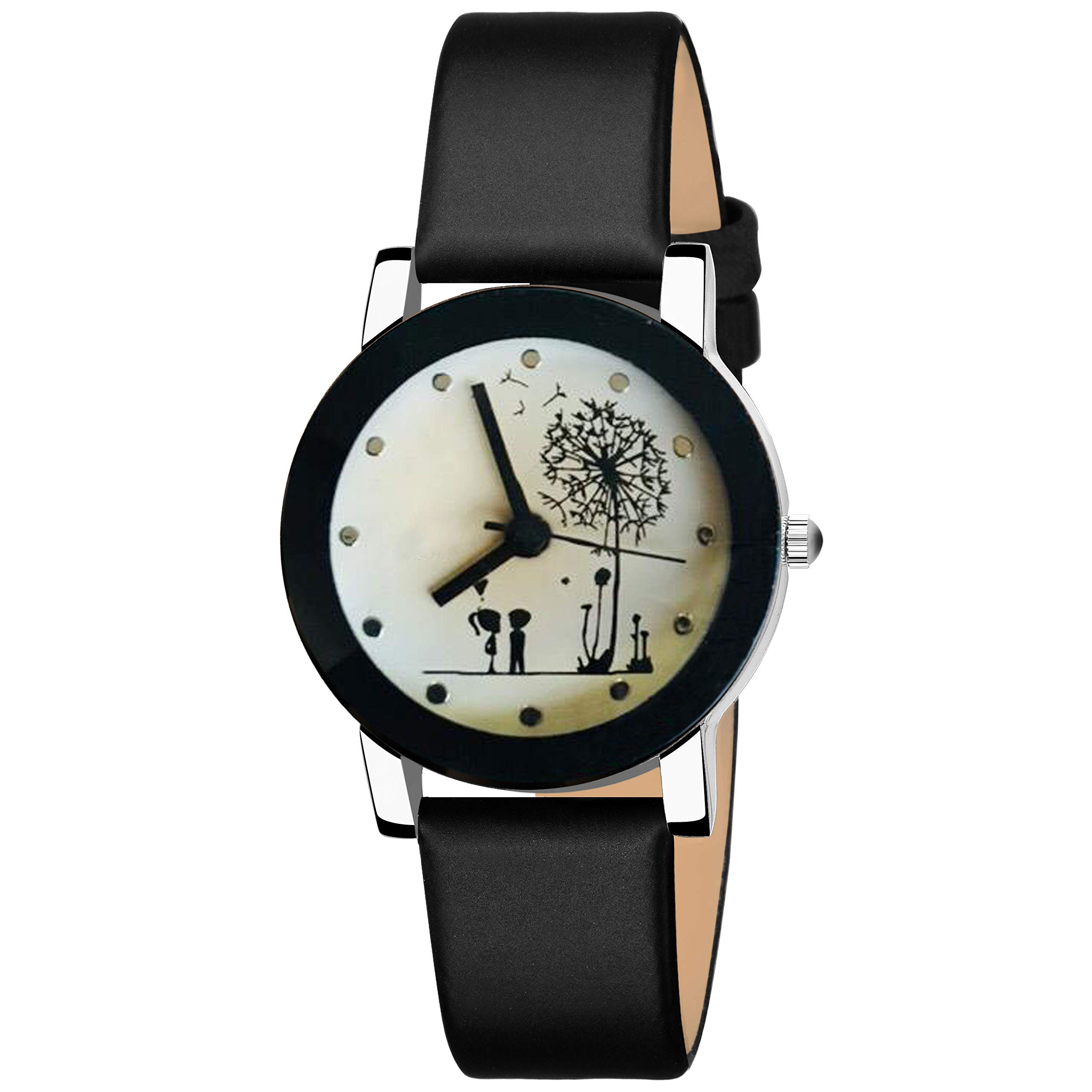 Shunya HK-516 Black White Color Diamond Crystal Glass Analog Watch Analog Watch - for Women (B08B4VGKMM) Amazon Price History, Amazon Price Tracker