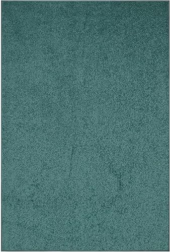 Miniatura 1 de Alfombra de color sólido para mascotas, respetuosa con el medio ambiente., Polipropileno, Verde azulado