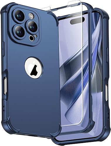 Miniatura 98 de ORETECH Funda para iPhone 13, con [2 protectores de pantalla] [prueba de caídas de grado militar de 15 pies] [protección de cámara] cuerpo completo