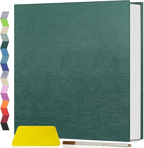 Popotop Álbum de fotos autoadhesivo para álbumes de recortes para fotos de 4 x 6, 5 x 7, 8 x 10 pulgadas, libro de fotos, regalos de cumpleaños para