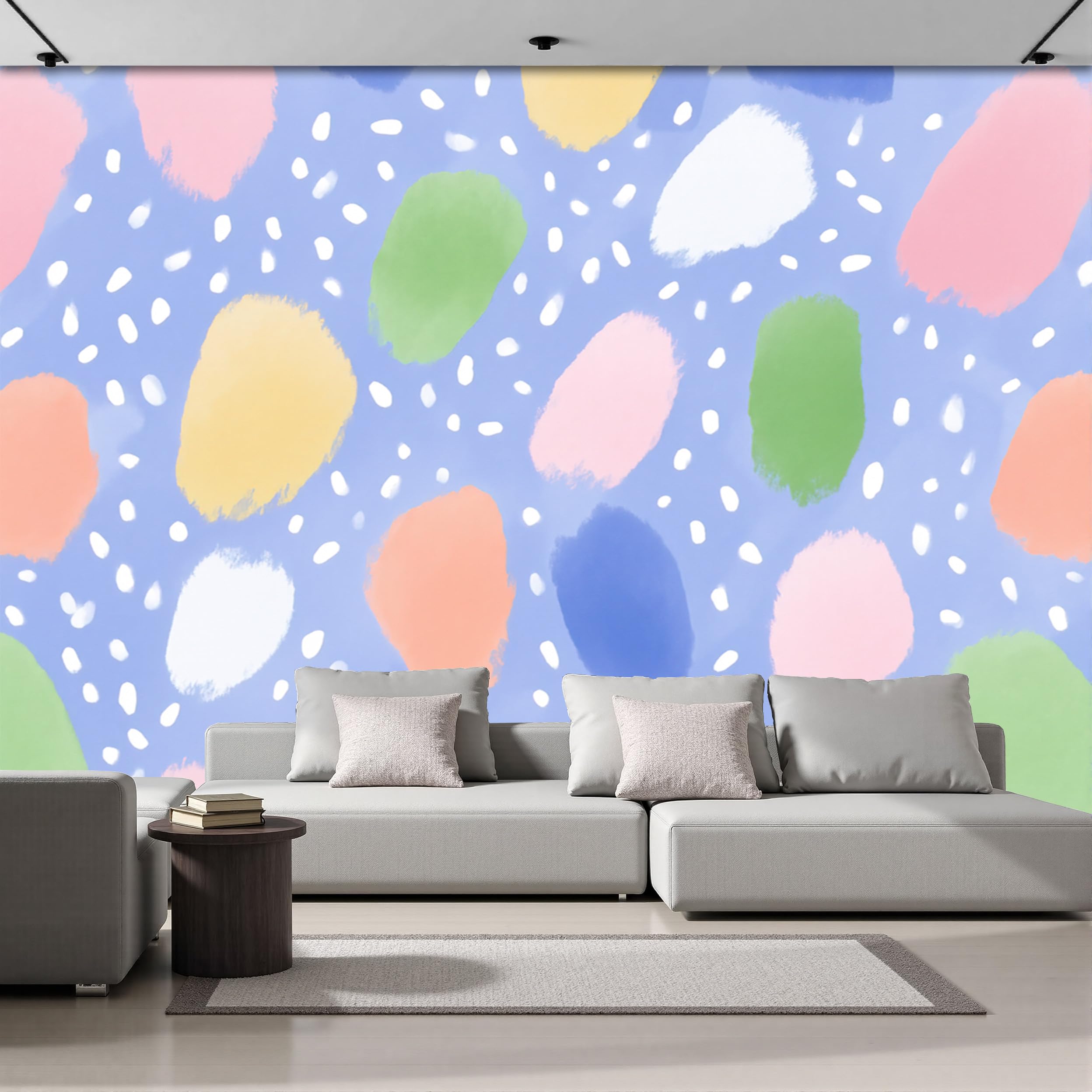 Papier peint intissé panoramique 400x280cm effet 3D pour chambre adulte et grand salon