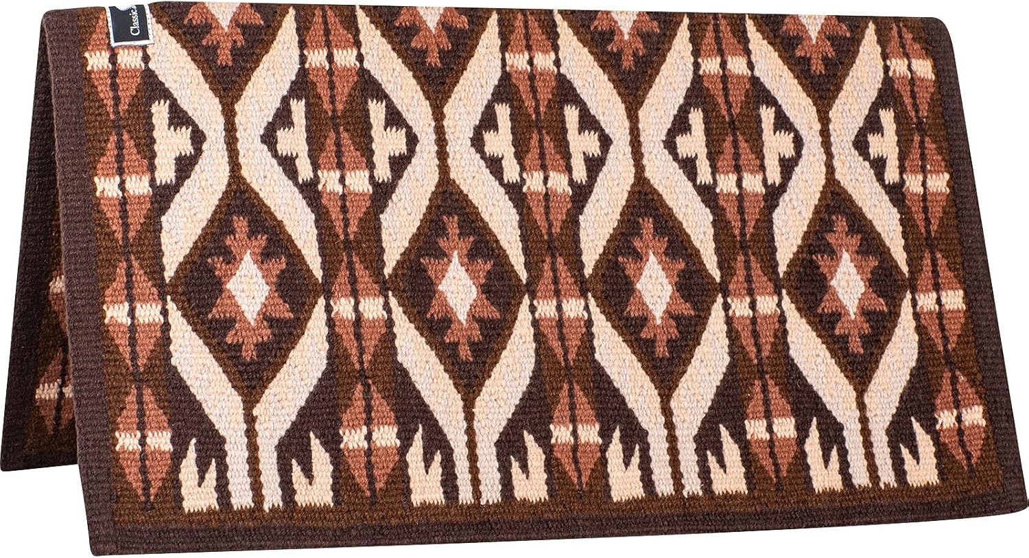 Classic Equine Show Blanket, Coffee-Chestnut, 34 x 38