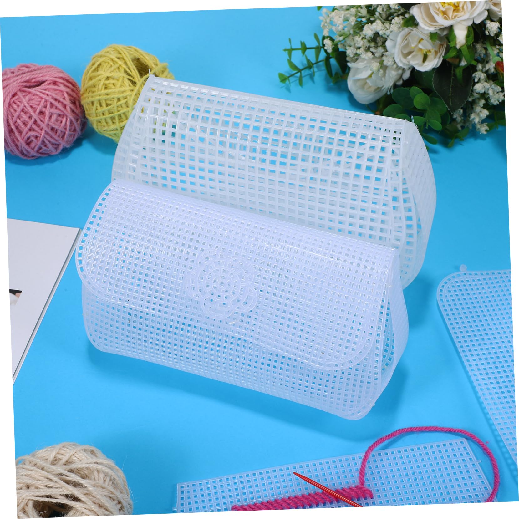 Amazon | POPETPOP 6枚入りメッシュ シート かぎ針編み用クラフト