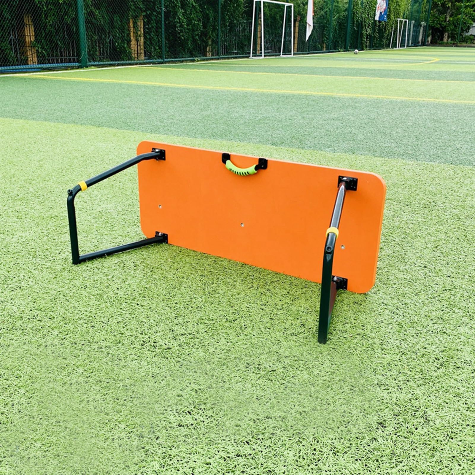 Tavola Di Rimbalzo Pieghevole For Calcio, Allenatore Di Rimbalzo Portatile For Muro Da Calcio, Angolo Regolabile Resistente Agli Urti, For L'allenamento Delle Abilità Di Passaggio E Controllo