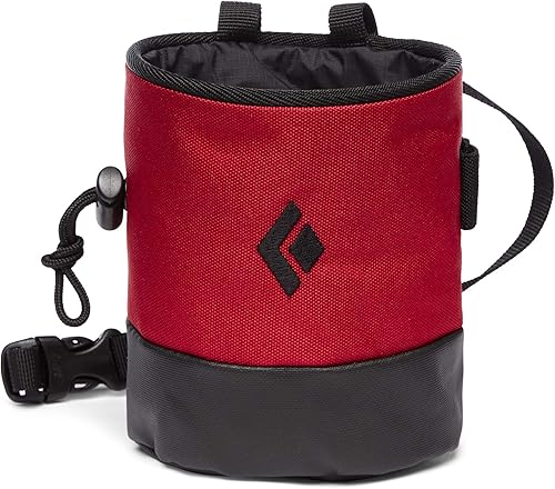 Black Diamond Equipamiento Mojo Zip Chalk Bag - Vermilion - Pequeña mediana