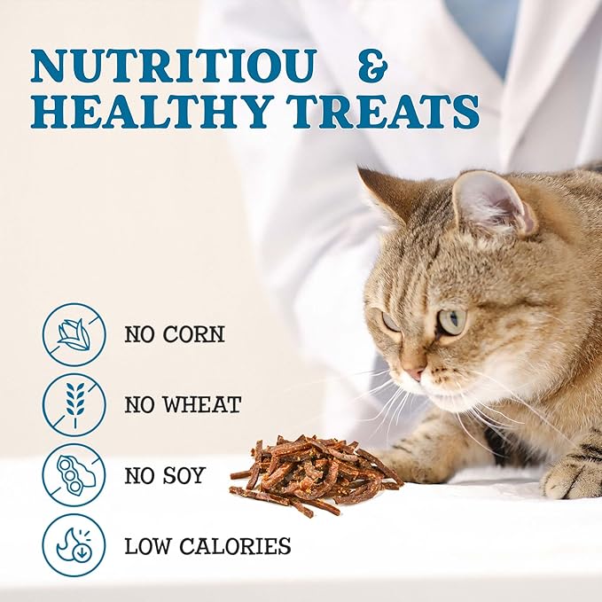 Golosinas para Gatos - Carne de Cordero - Natural y Sin Granos miniatura 4