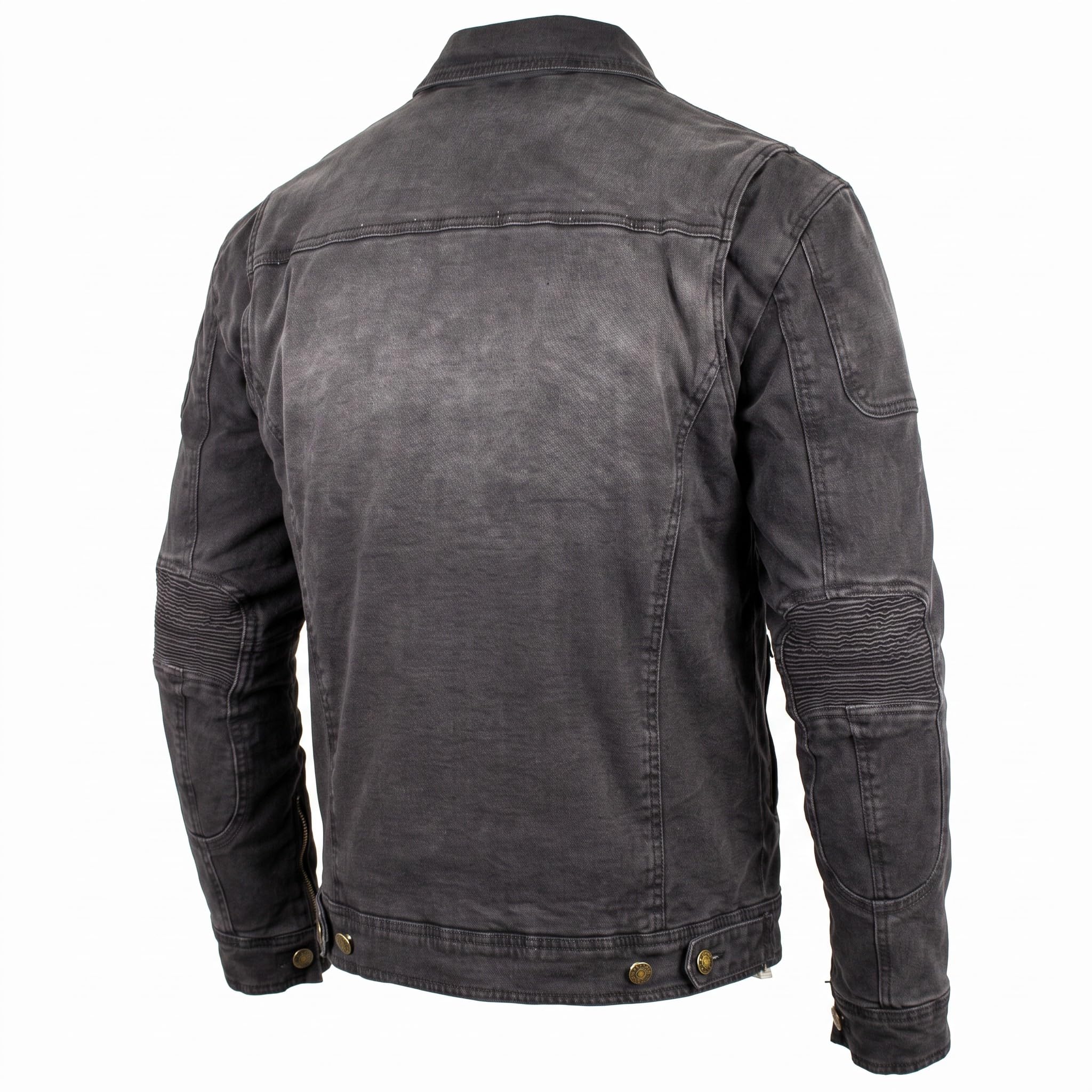 MDM Chaqueta vaquera para hombre con protectores