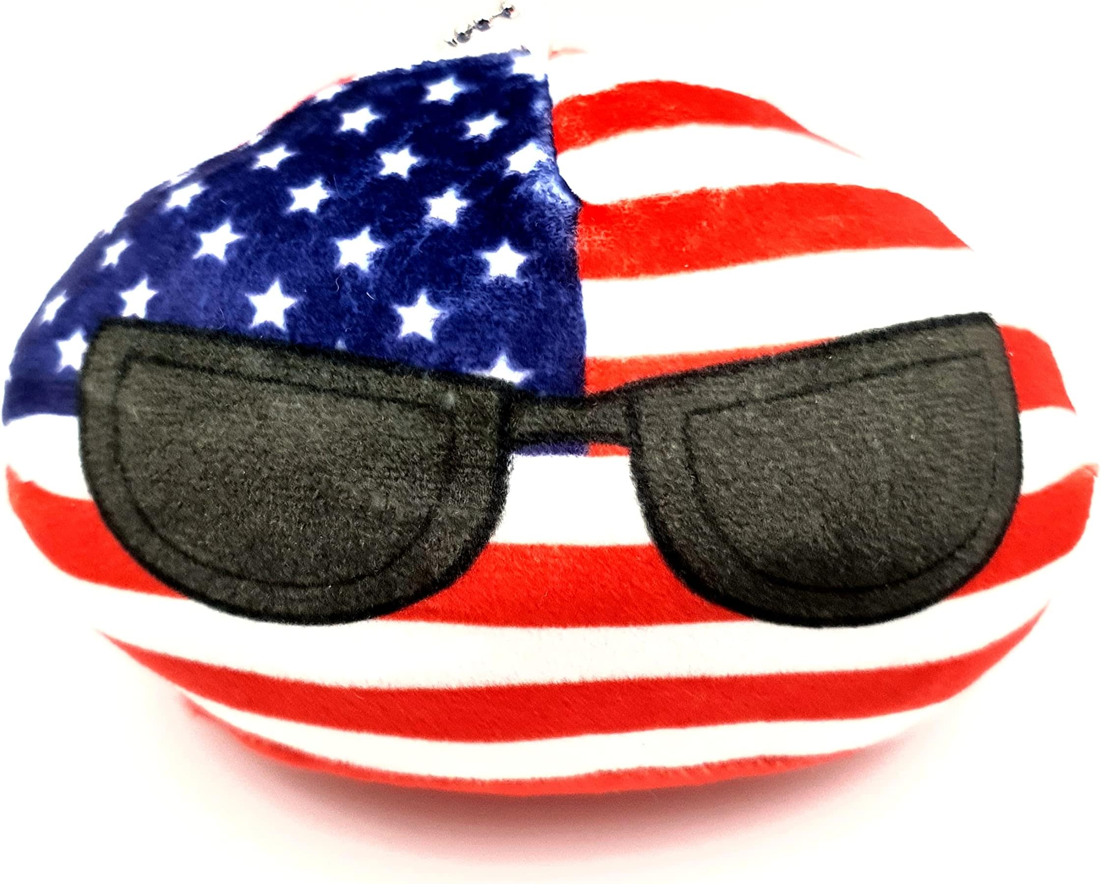 10cm Countryballs Country Ball Cute USA United States of America Flag Cuddly Meme Ball Toy Gift