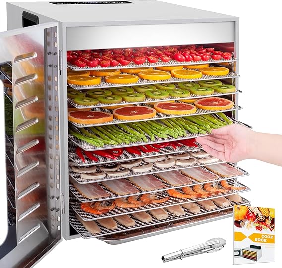 Stendino Pasta Pieghevole - Supporto Asciugatura Tagliatelle Con 16 Aste, Acciaio Inox E ABS