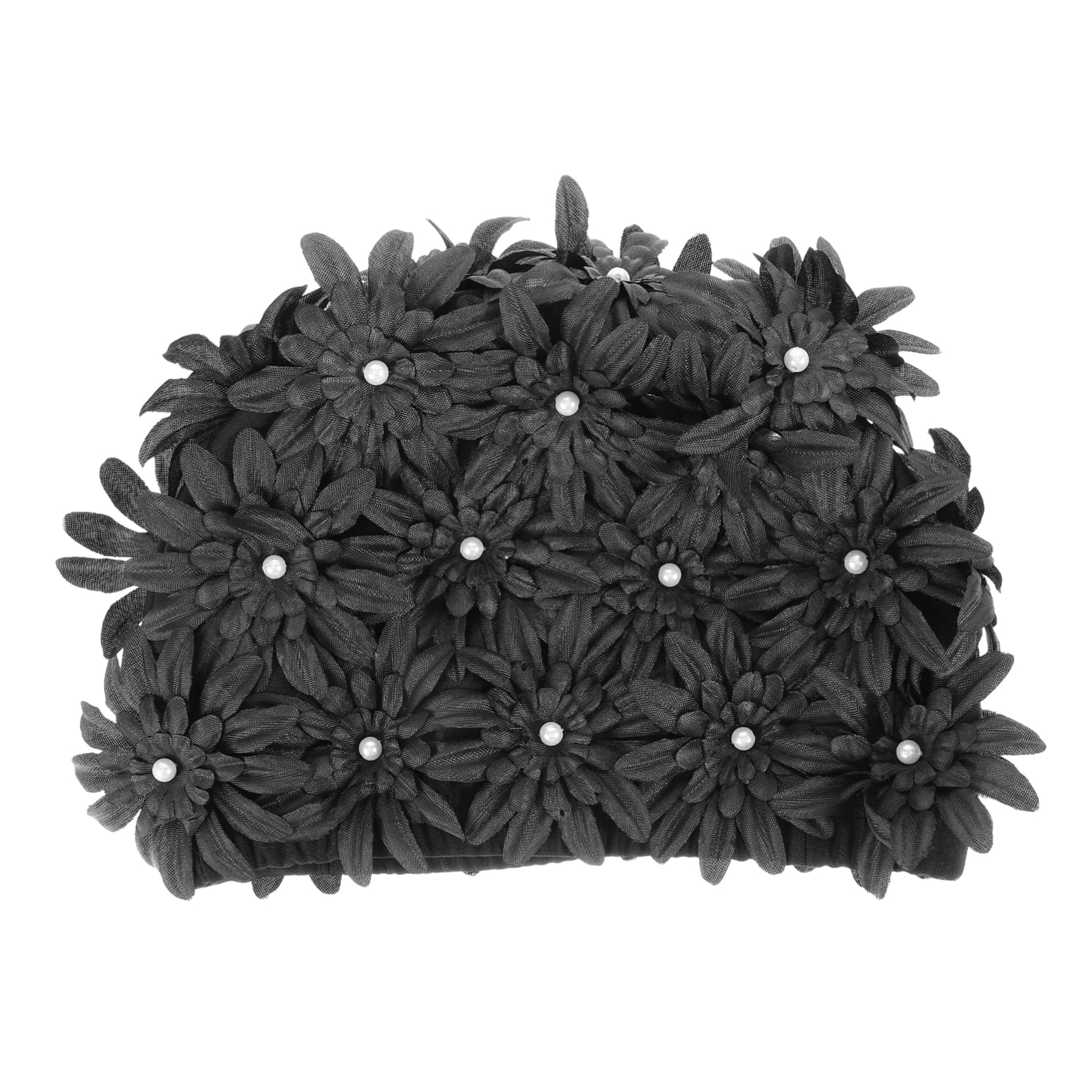 TOYANDONA Bonnet de Bain Floral pour Bonnet de Natation Élastique Étanche pour Cheveux Longs Épais Accessoire de Piscine Élégant pour Adultes Confort Protection Optimal