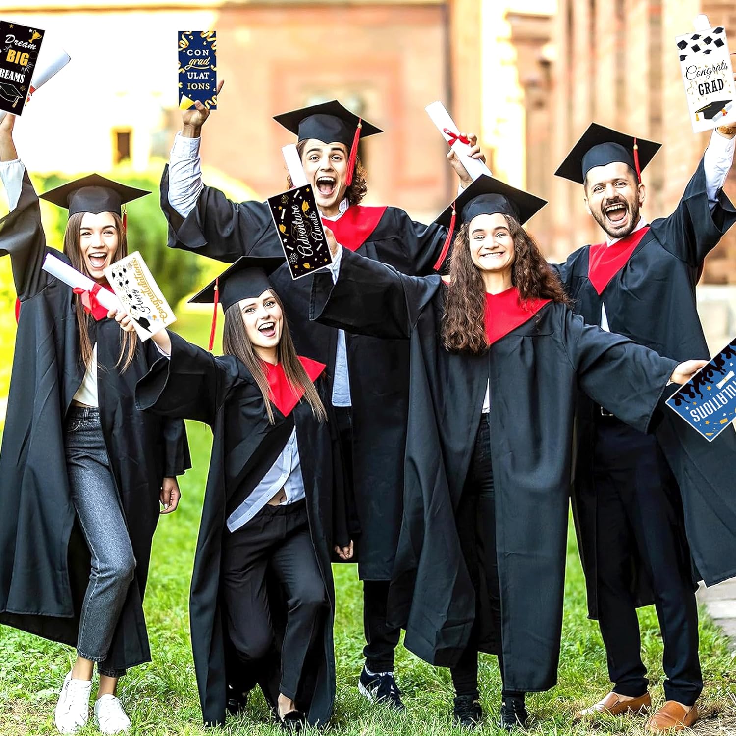 wootile 卒業カード マネーホルダー おめでとう 卒業カード お祝い 卒業カード 2025年クラス グリーティングカード ウェ