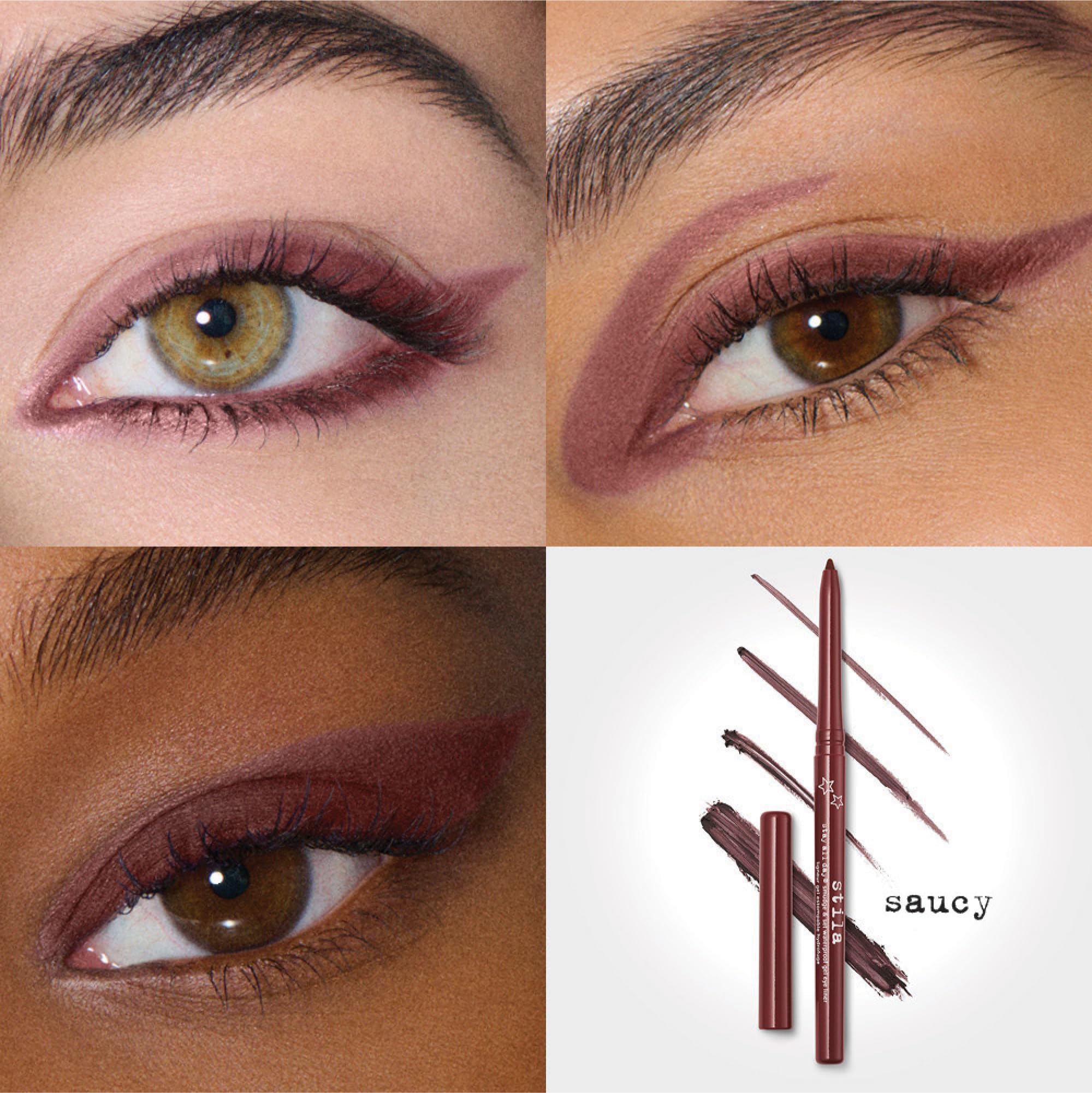 Stay All Day® Smudge & Set Waterproof Gel Eye Liner - Saucy, 0.35 g (Pack of 1) - Image 4