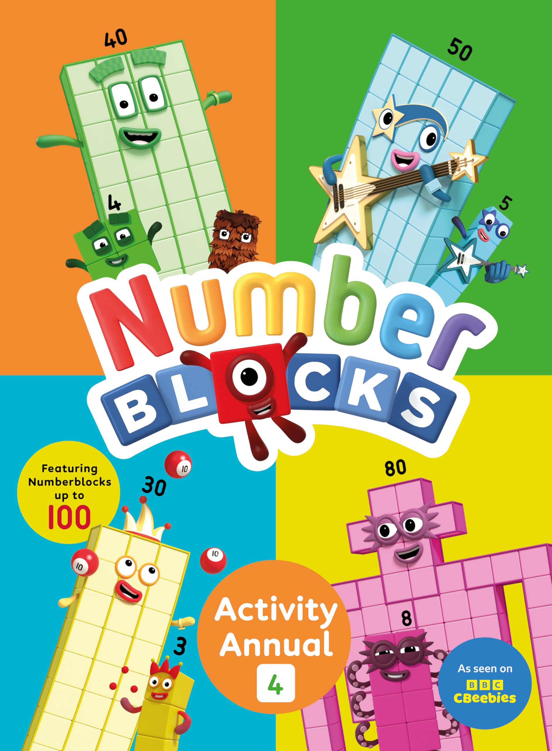 Numberblocks Activity Annual 4 by  Numberblocks - 9781802636208