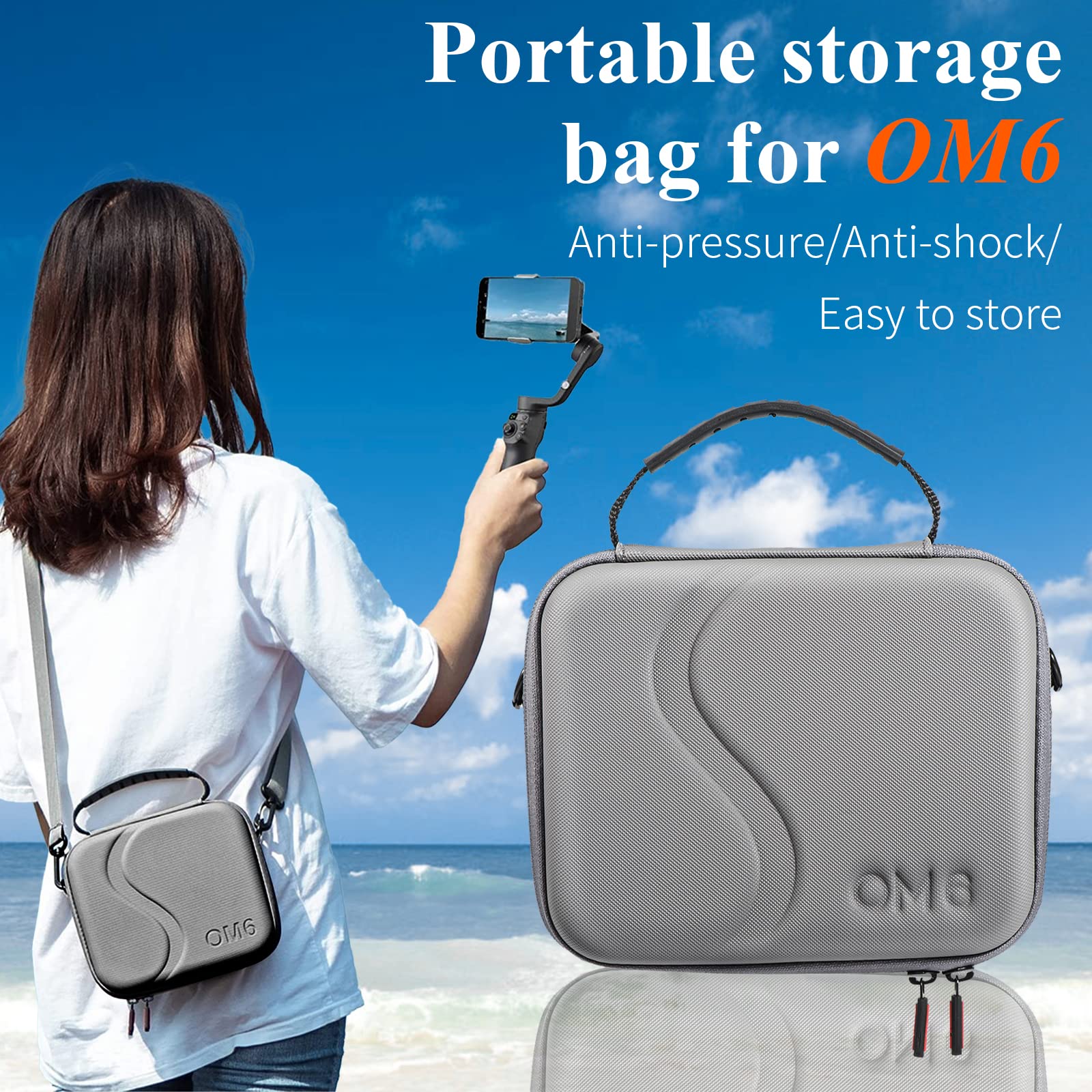 Amazon.com : LDSXAY Osmo Mobile 6 Case for DJI OM 6, Portable