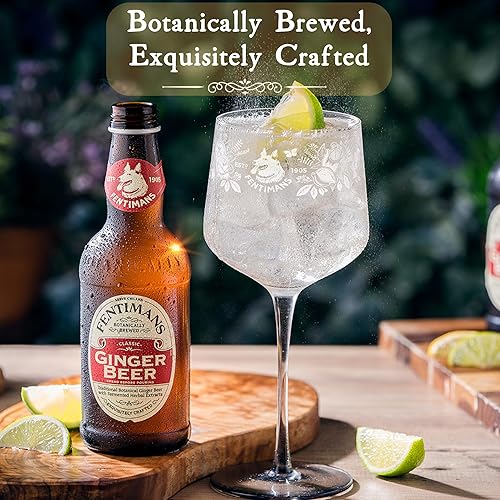 Miniatura 4 de Fentimans Ginger Beer - Cerveza de jengibre sin alcohol, cerveza de jengibre elaborada botánicamente, refresco natural, hecho con raíz de jengibre