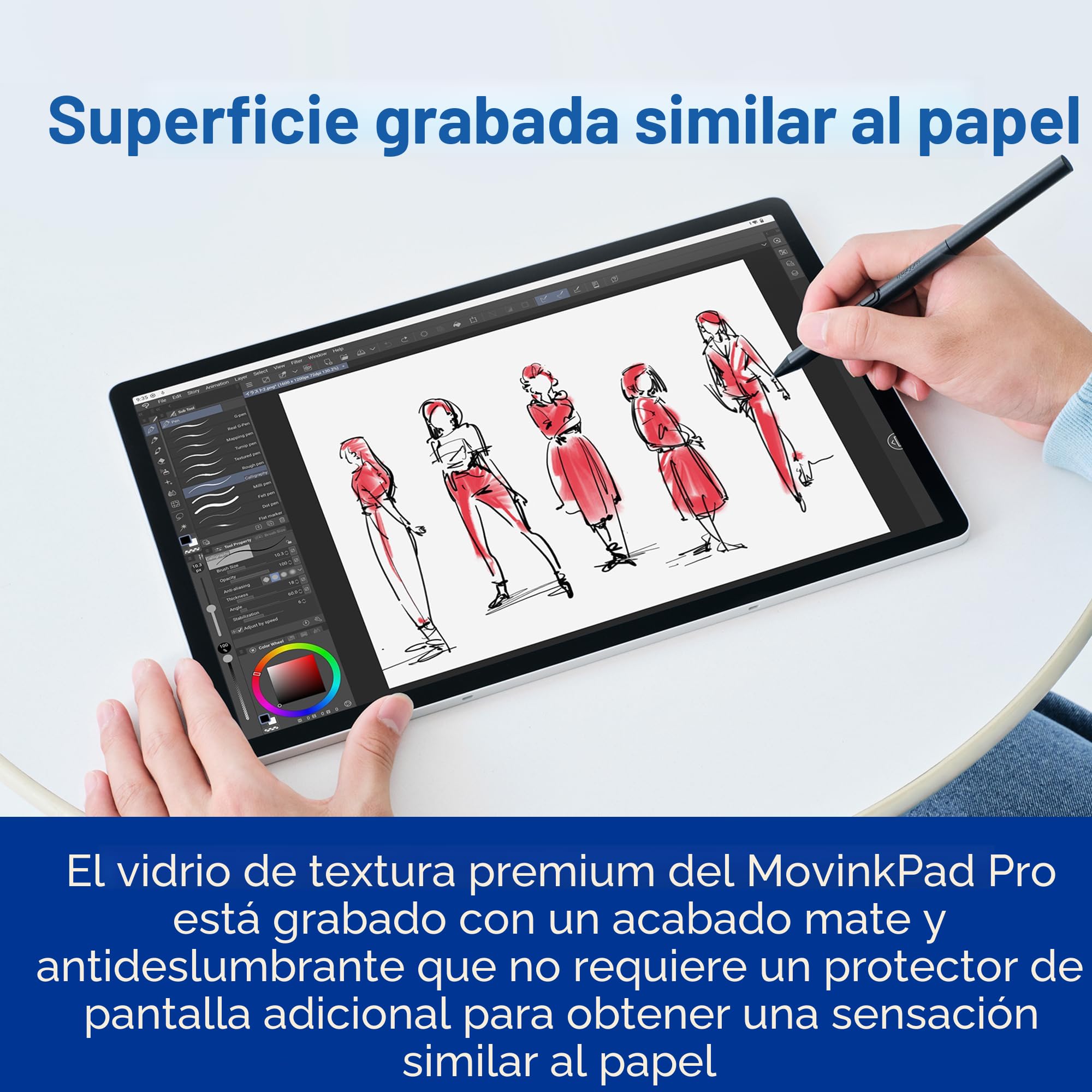 Amazon.com: Wacom MovinkPad Pro 14, tableta de dibujo móvil