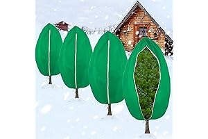 Tree Blankets Freeze Protection, 4 Pack Large Thickened Plant Covers Upgraded with...