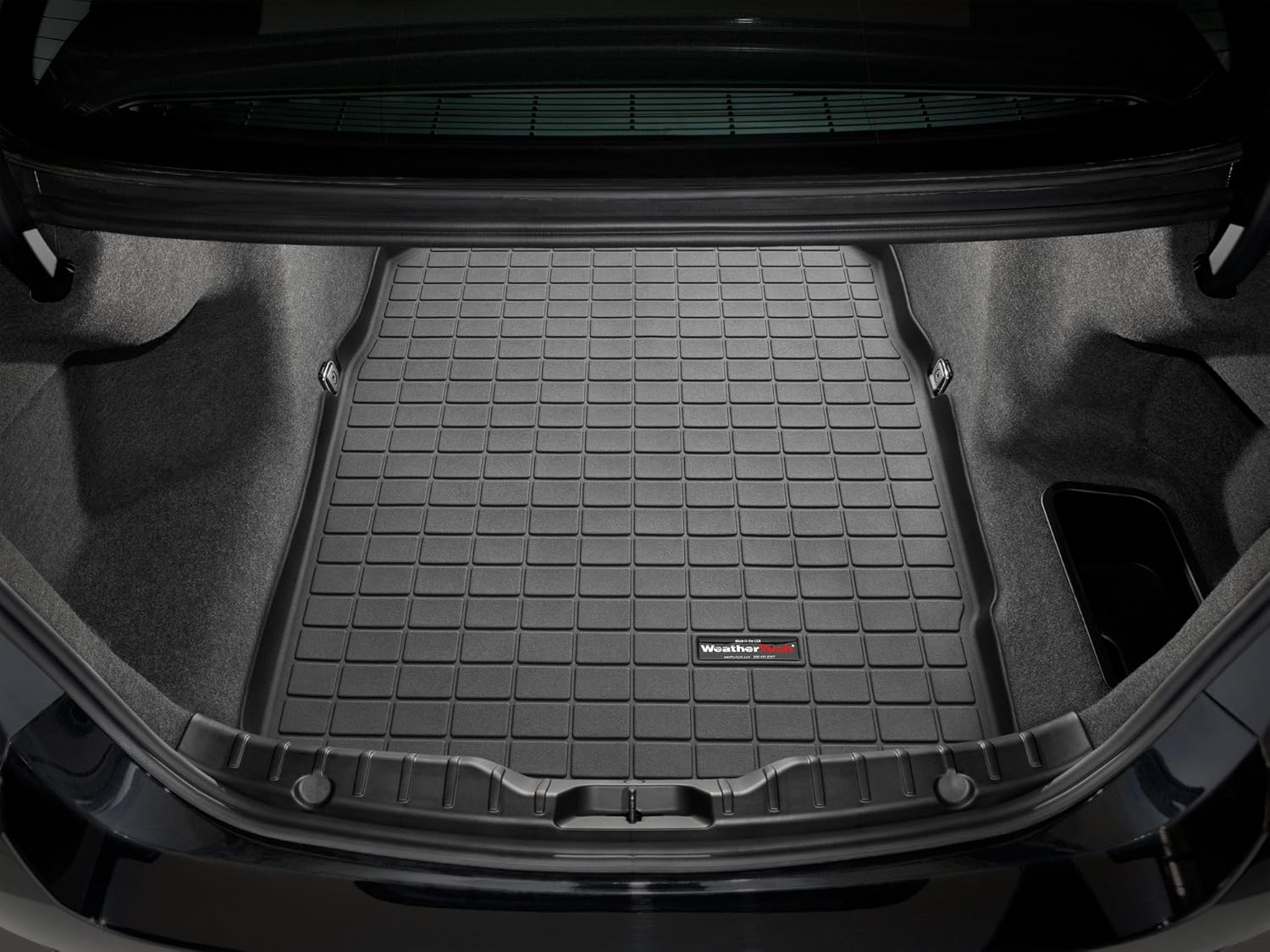 WeatherTech Cargo Trunk Liner for BMW 550i, 528i, 535i - Trunk (40467), Black