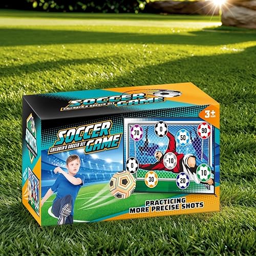 Miniatura 3 de Stryka Skillzone - Juego de objetivos de precisión de fútbol, juegos de fútbol para interiores y exteriores, juguetes de entrenamiento para cultivar