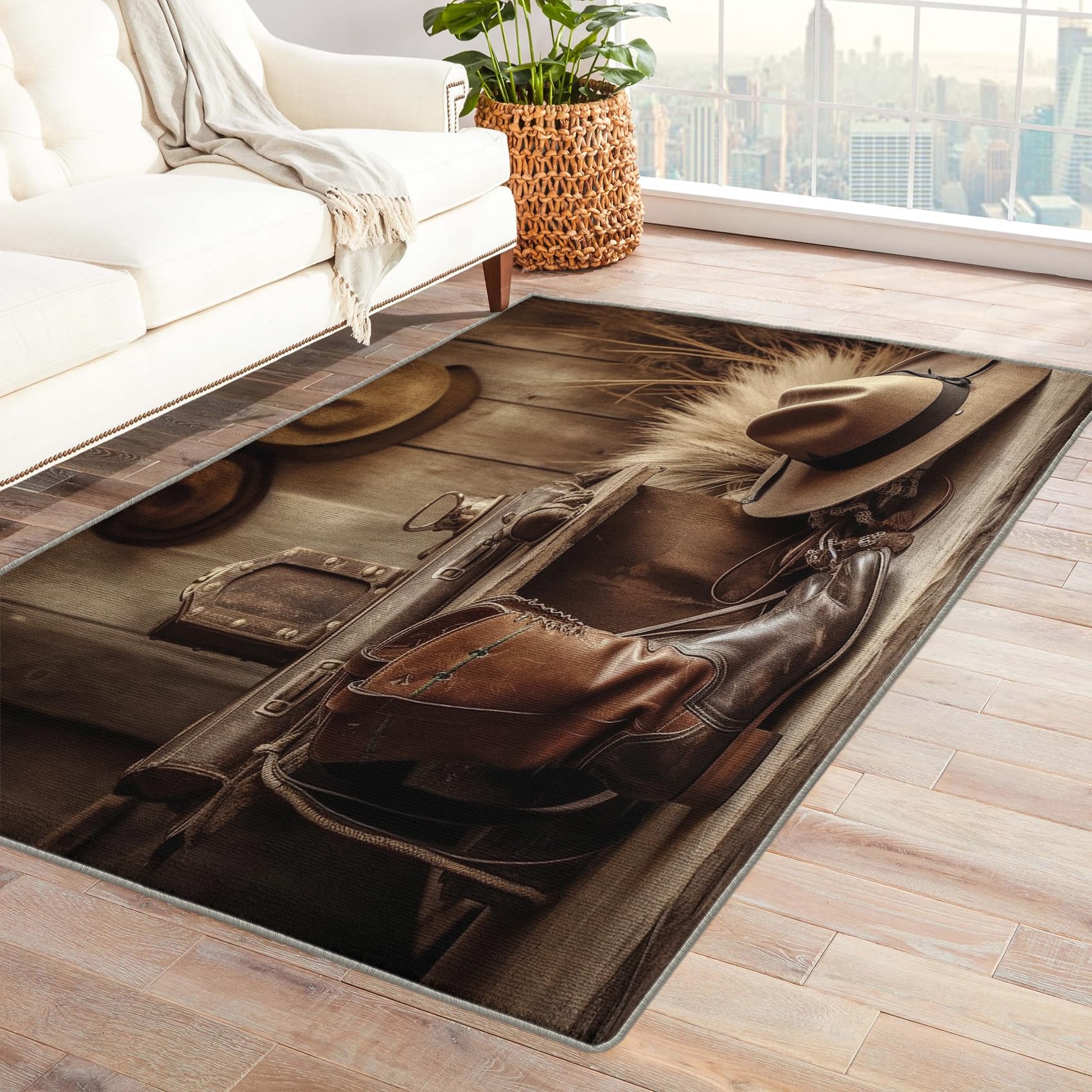 Amazon.com: Western Rug & Home Decor - 2x3 Rug, Cowboy Rugs for