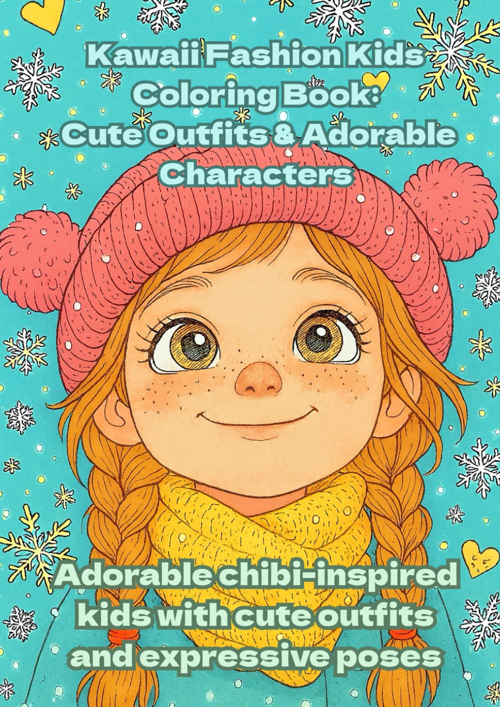 Kawaii Fashion Kids Coloring Book: Cute Outfits & Adorable Characters: Adorable chibi-inspired kids with cute outfits and expressive poses (COLOR BLOOMS)