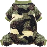 Vista 9 de Pijamas para Perros Pequeños para Niñas y Niños, Mamelucos de Invierno, Pjs, Ropa para Clima Frío, Mamelucos para Cachorros de 4 Patas, Suéteres