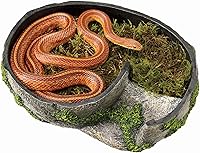 Vista 3 de Zilla Guarida de Roca para Terrario de Mascotas, Escondite para Reptiles para Lagartos, Serpientes y Más, Grande