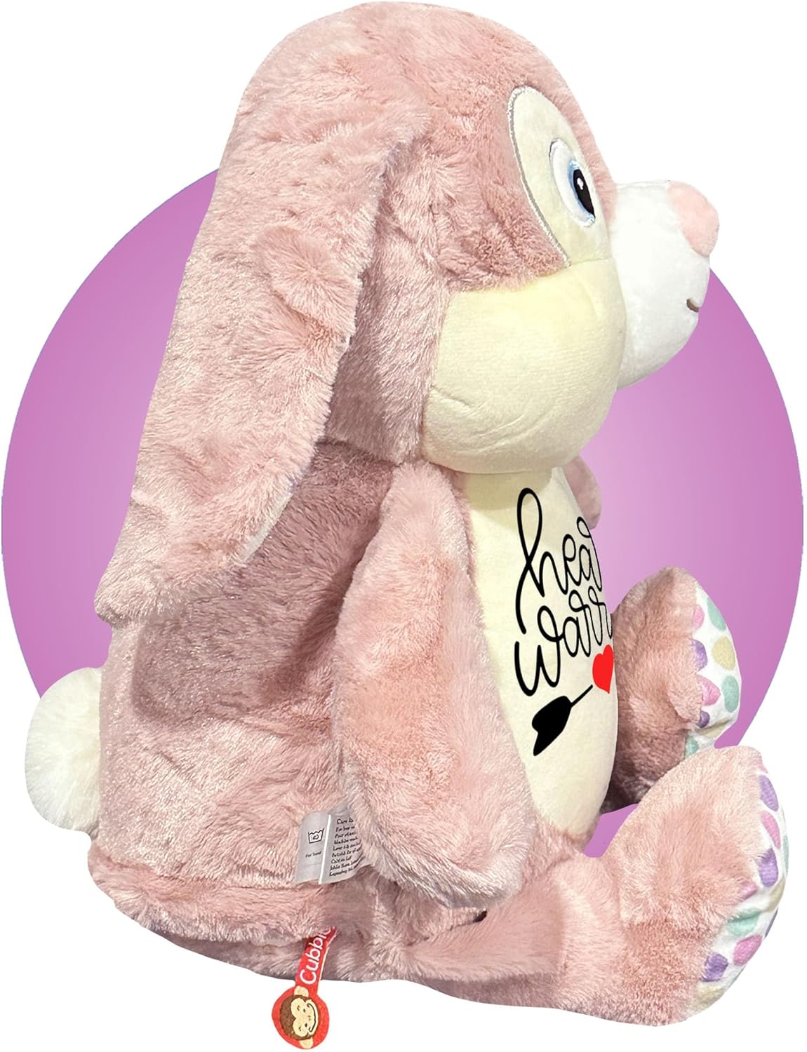 Heart Surgery Gifts for Kids - Personalized 17" Stuffed Animal - Get Well Soon Stuffed Animal - Gifts for Open Heart Surgery - CHD Awareness Heart Warrior Items