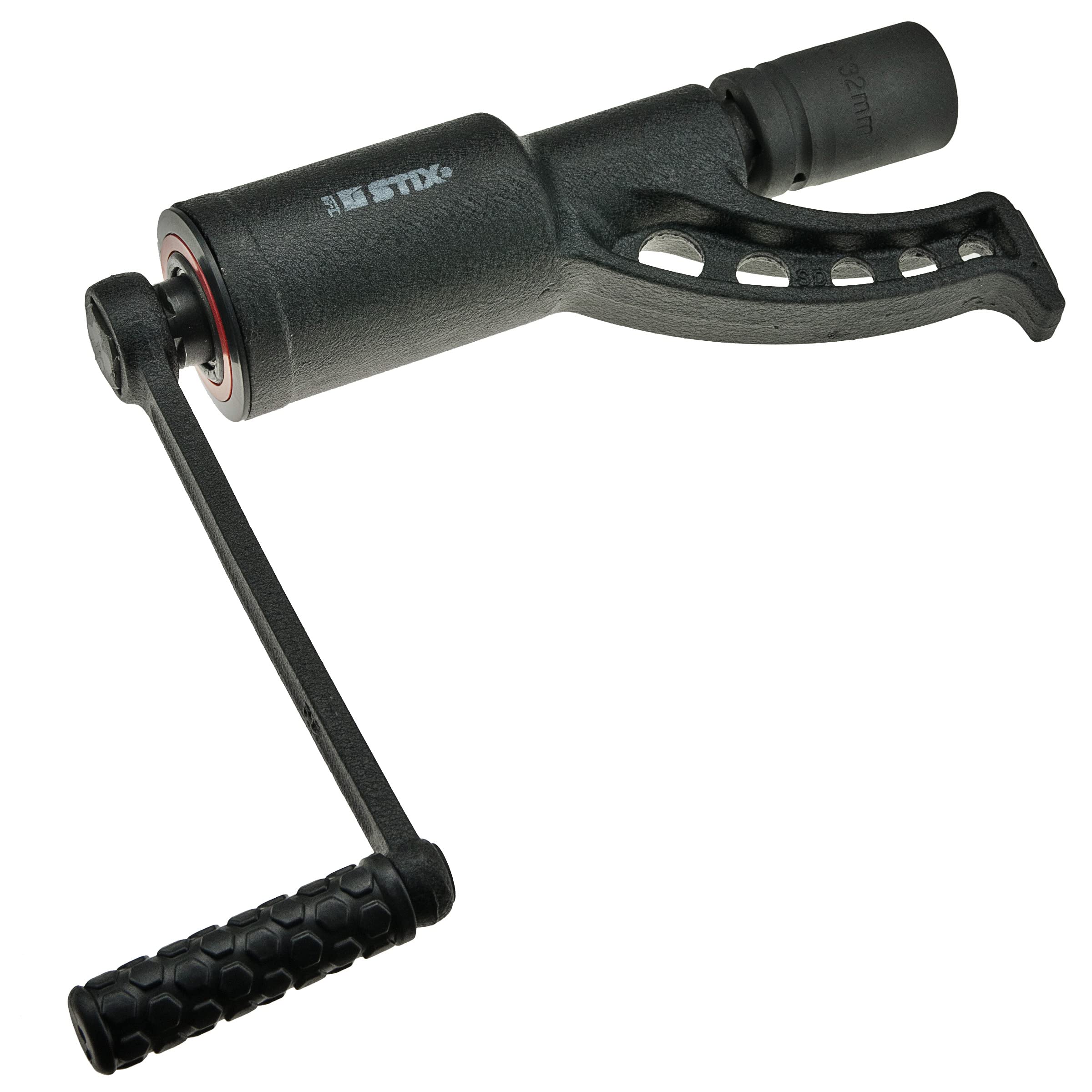 Stix Automotive Equipment Llave Dinamométrica Multiplicadora 1:58 6000Nm con 7 Vasos - Multiplicador de Fuerza - Multiplicadora de Torsión - Maleta resistente para transporte