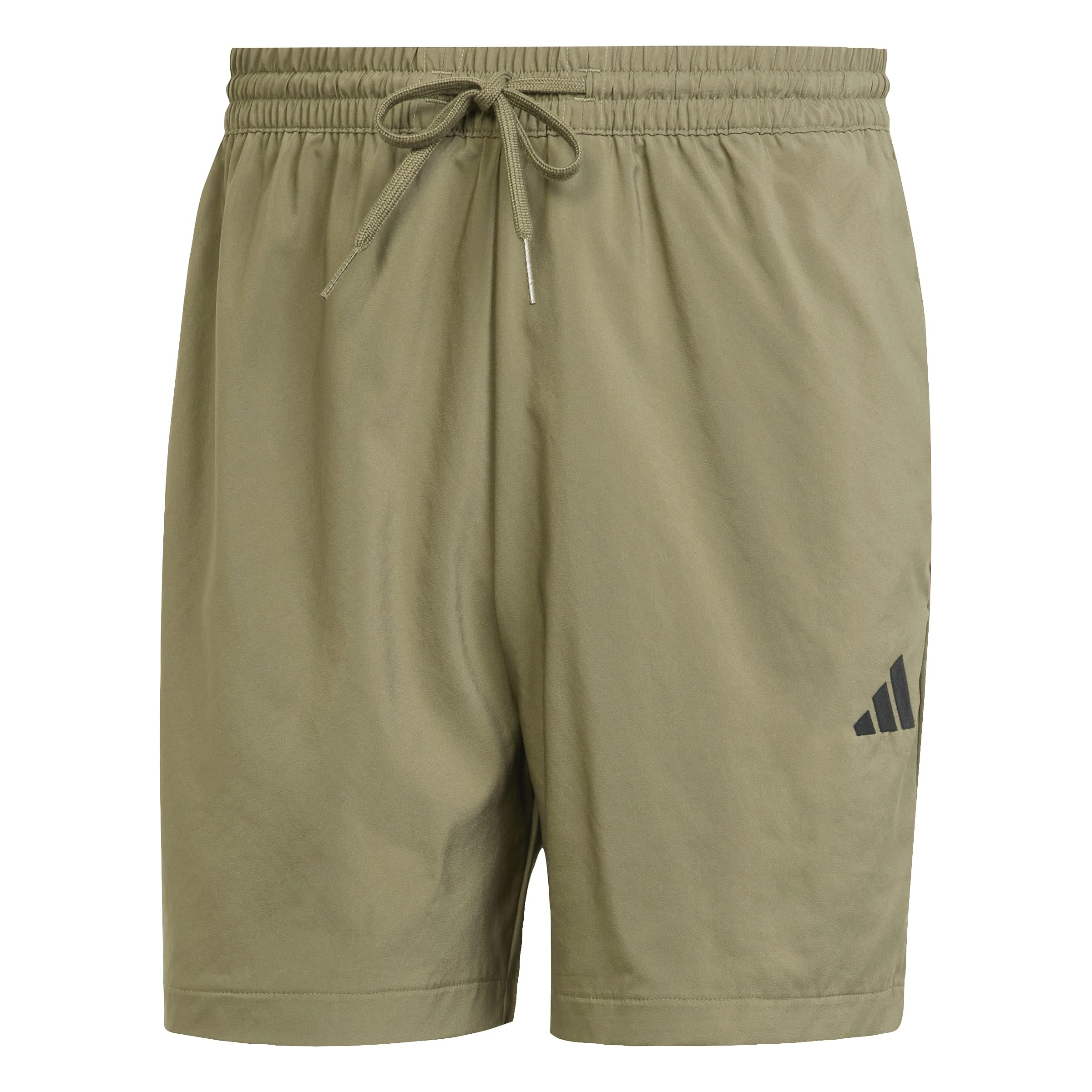 Adidas Men's Essentials SMALL Logo Chelsea, Olive Strata/Black, XXL