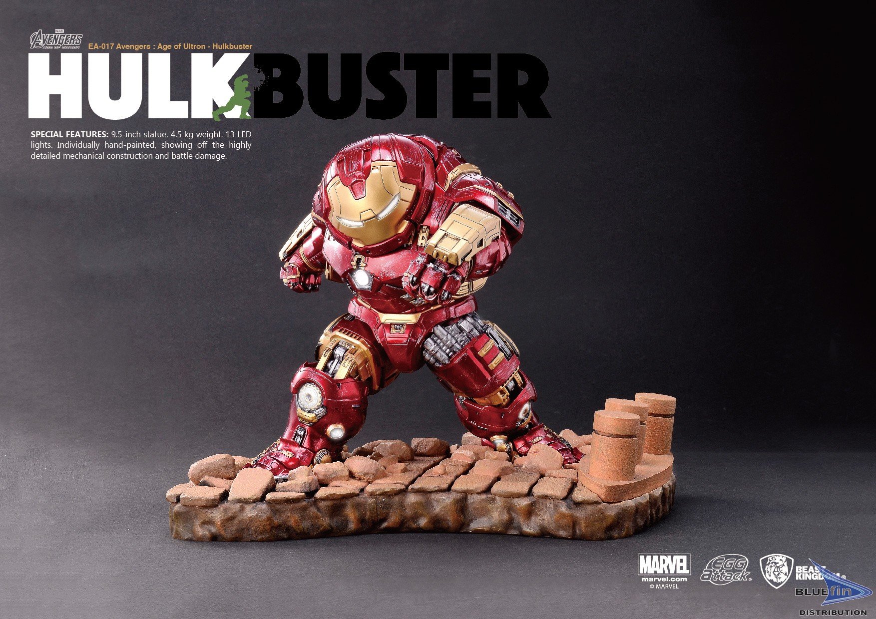 エッグアタック Avengers Ultron EA-017 ハルクバスター Amazon.com: Beast Kingdom Egg Attack017 Hulkbuster Avengers