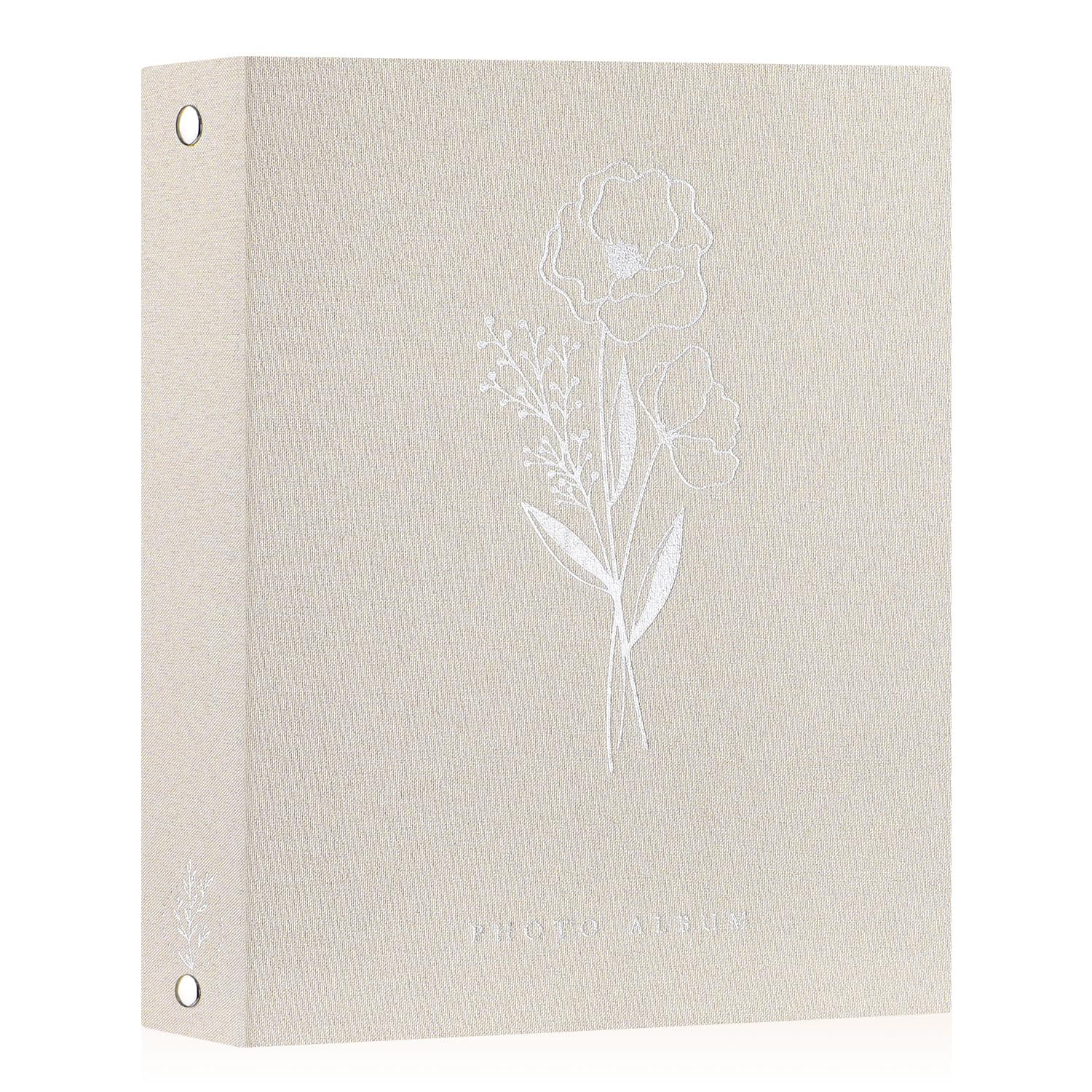 Lanpn Álbum de fotos de 13 x 18 cm 100 con bolsillos 2 paquetes, pequeño ropa álbum de fotos vertical bolsillo Verde — view 15