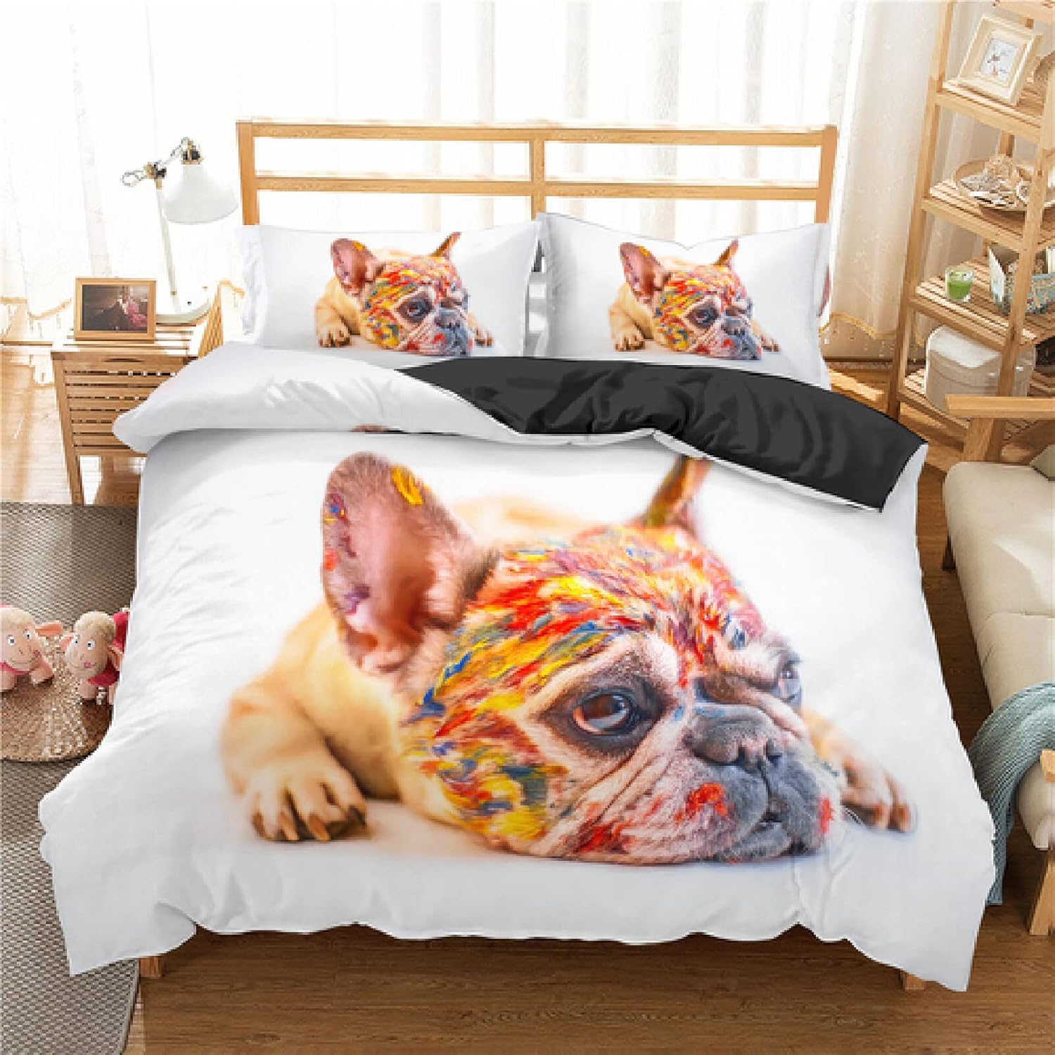french bulldog comforter