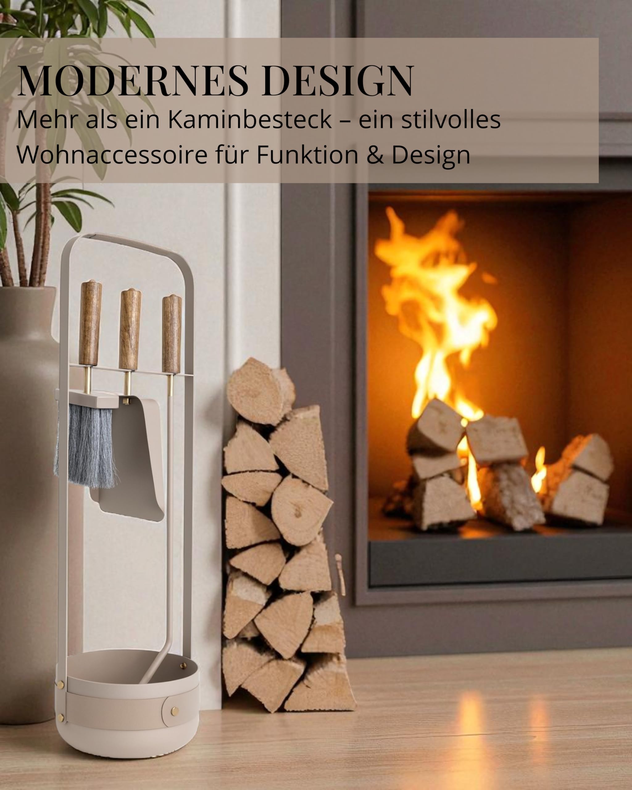 LIVLIG Kaminbesteck Modern