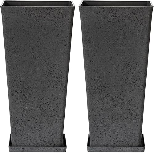 Miniatura 7 de La Jolie Muse - Macetas altas, Negro