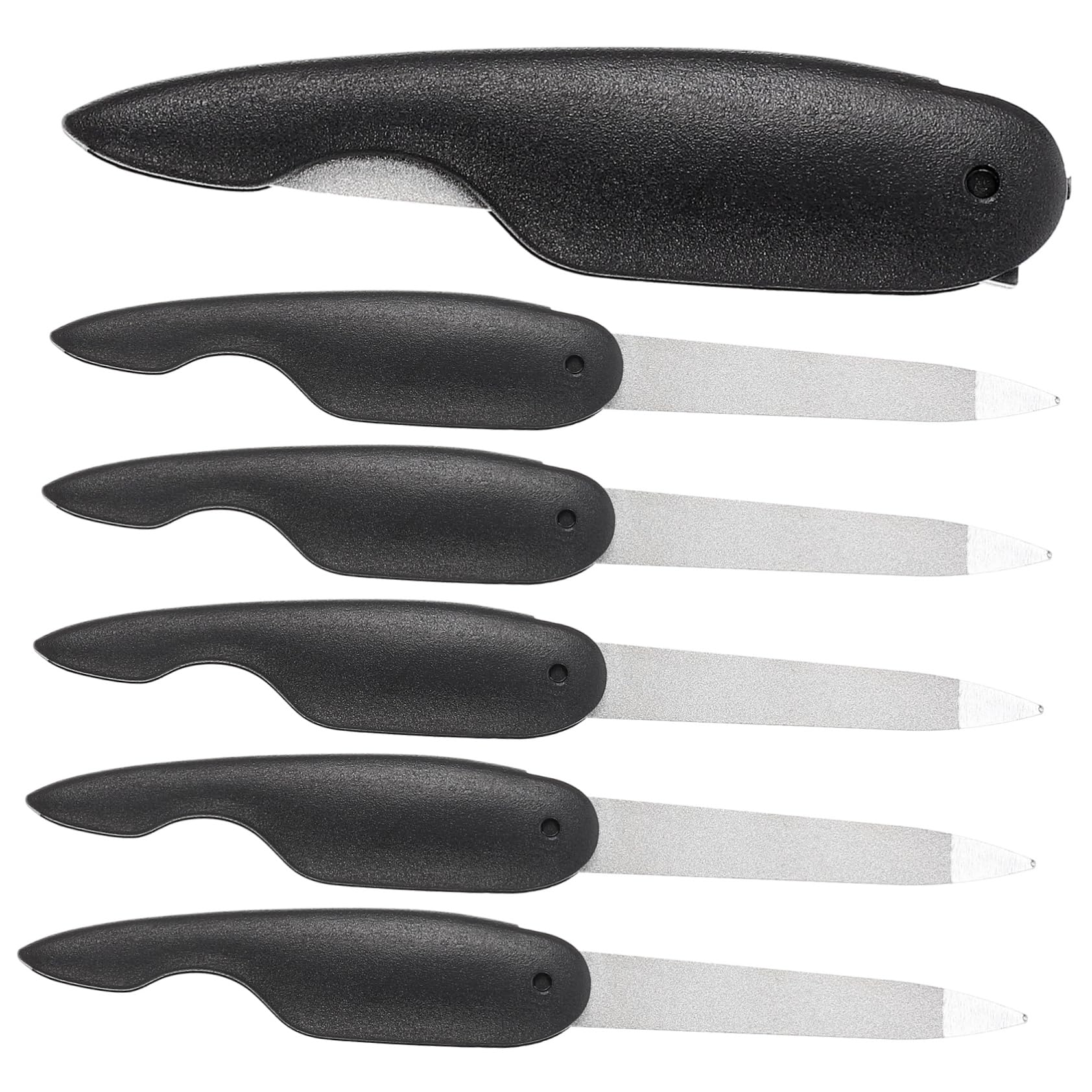Healeved 24pezzi Limette Per Unghie Piccole e Riutilizzabili Strisce Metallo Per Manicure e Pedicure Utensili Per La Delle Unghie Con Design Elegante e Texture Delicata
