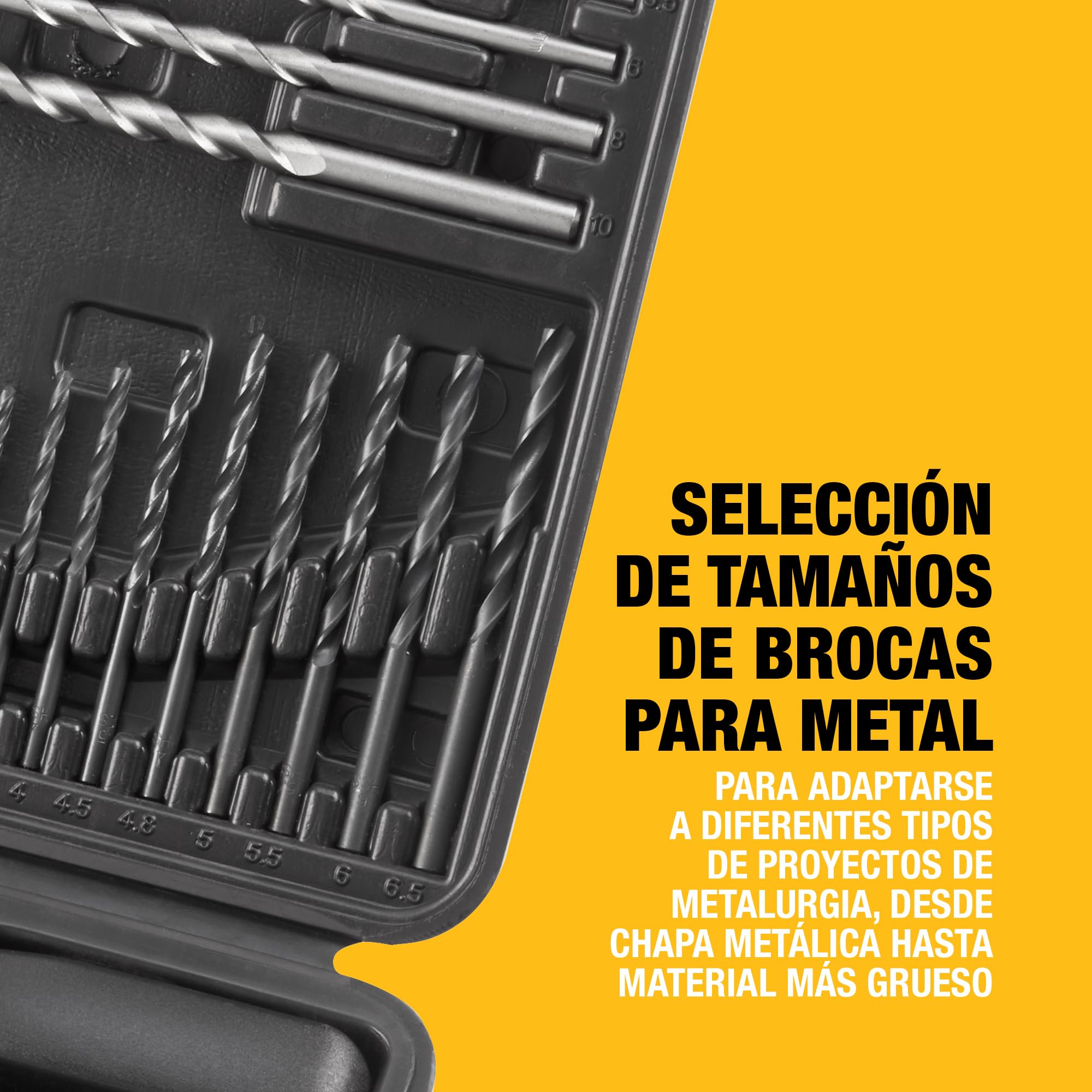 DEWALT Juego de accesorios mixtos (109 piezas), DT0109-QZ