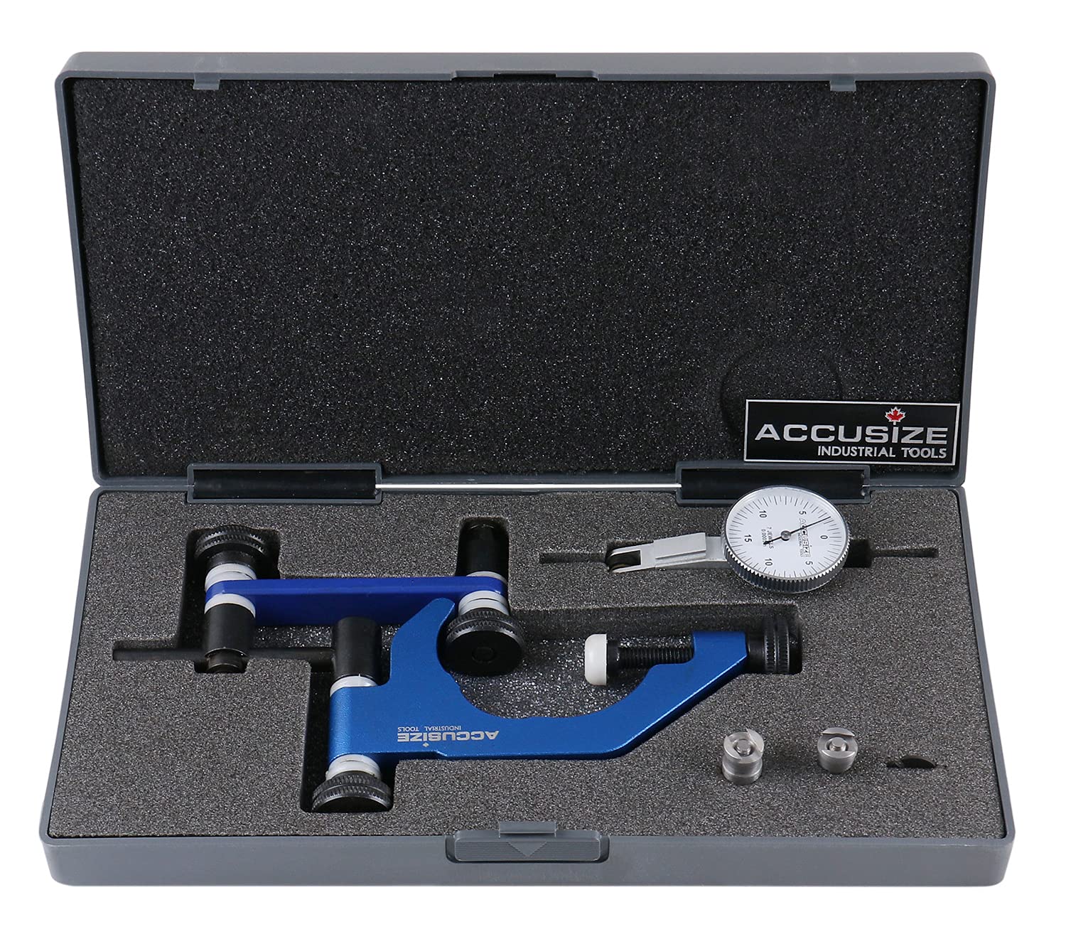 Accusize Industrial Tools 0.03'' by 0.0005'' Dial Test Indicator in