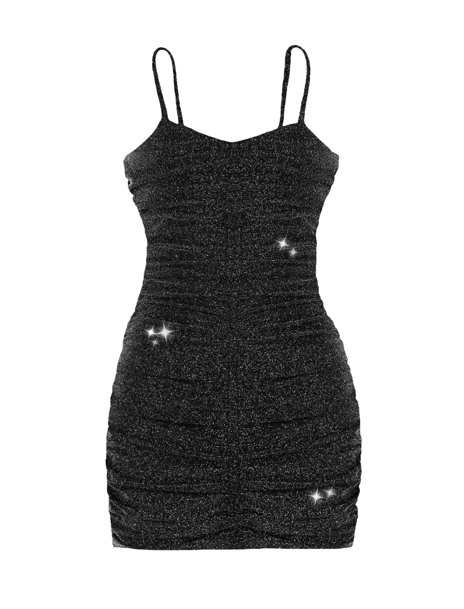 EXARUS Girls Formal Dress Homecoming Party Dance Tween Bodycon Tight Short