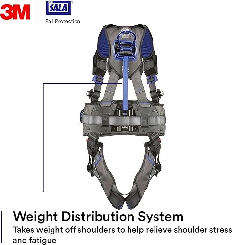 Miniatura 4 de DBI-SALA Arnés de seguridad para escaladaposicionamiento de distribución de peso de construcción 3M Comfort