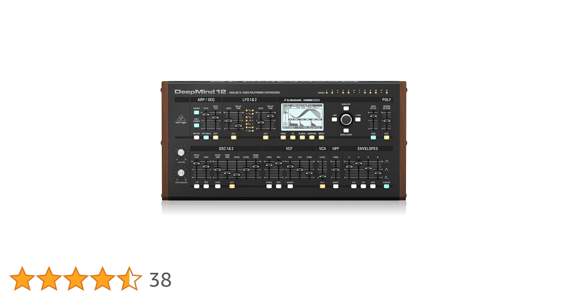 DeepMind 12 アナログシンセサイザー BEHRINGER DeepMind 12 アナログシンセサイザー 送料無料