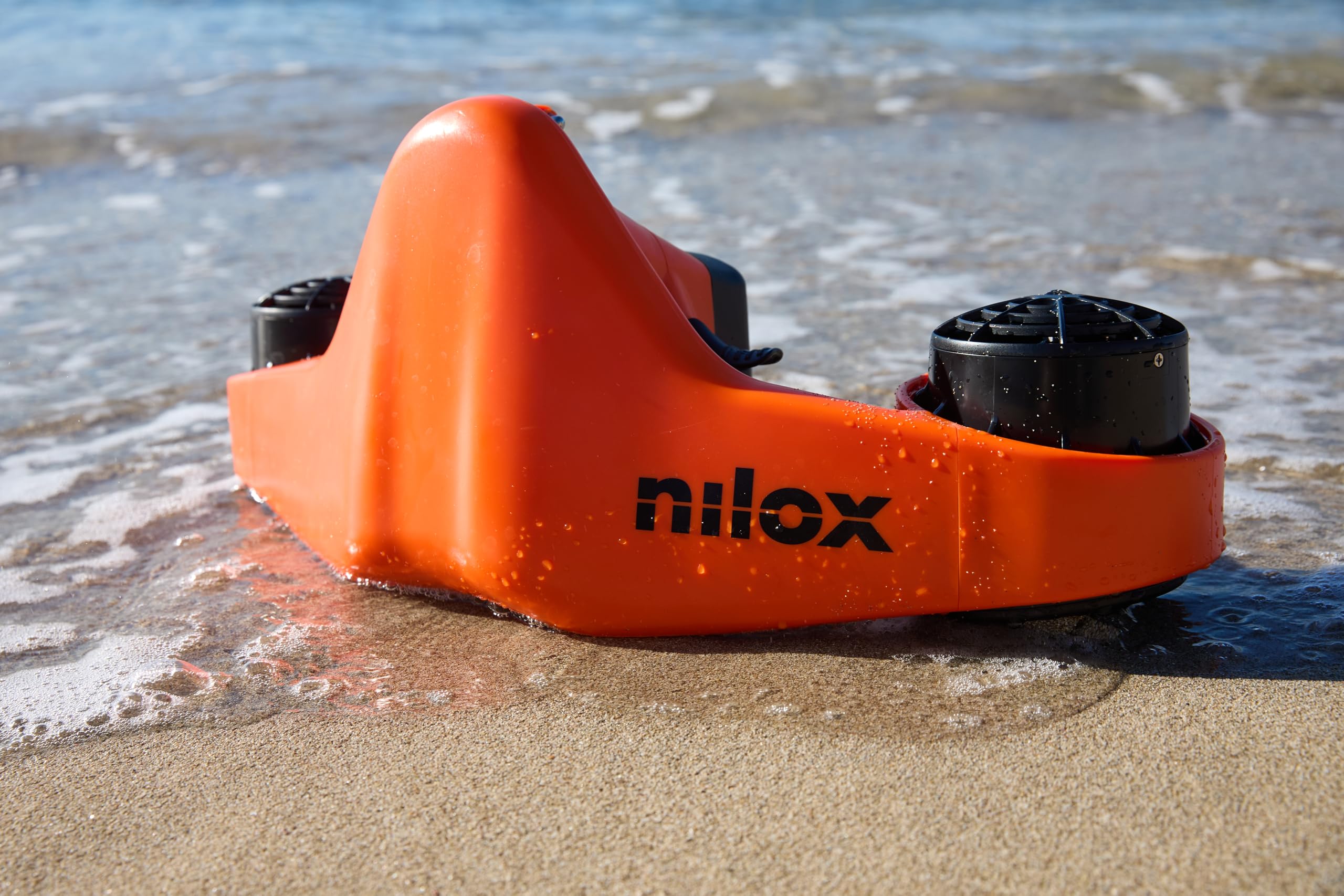Nilox Acqua Scooter, Scooter Subacqueo Elettrico per Immersioni, Cambio a 3 Rapporti, Facile da Trasportare e Usare