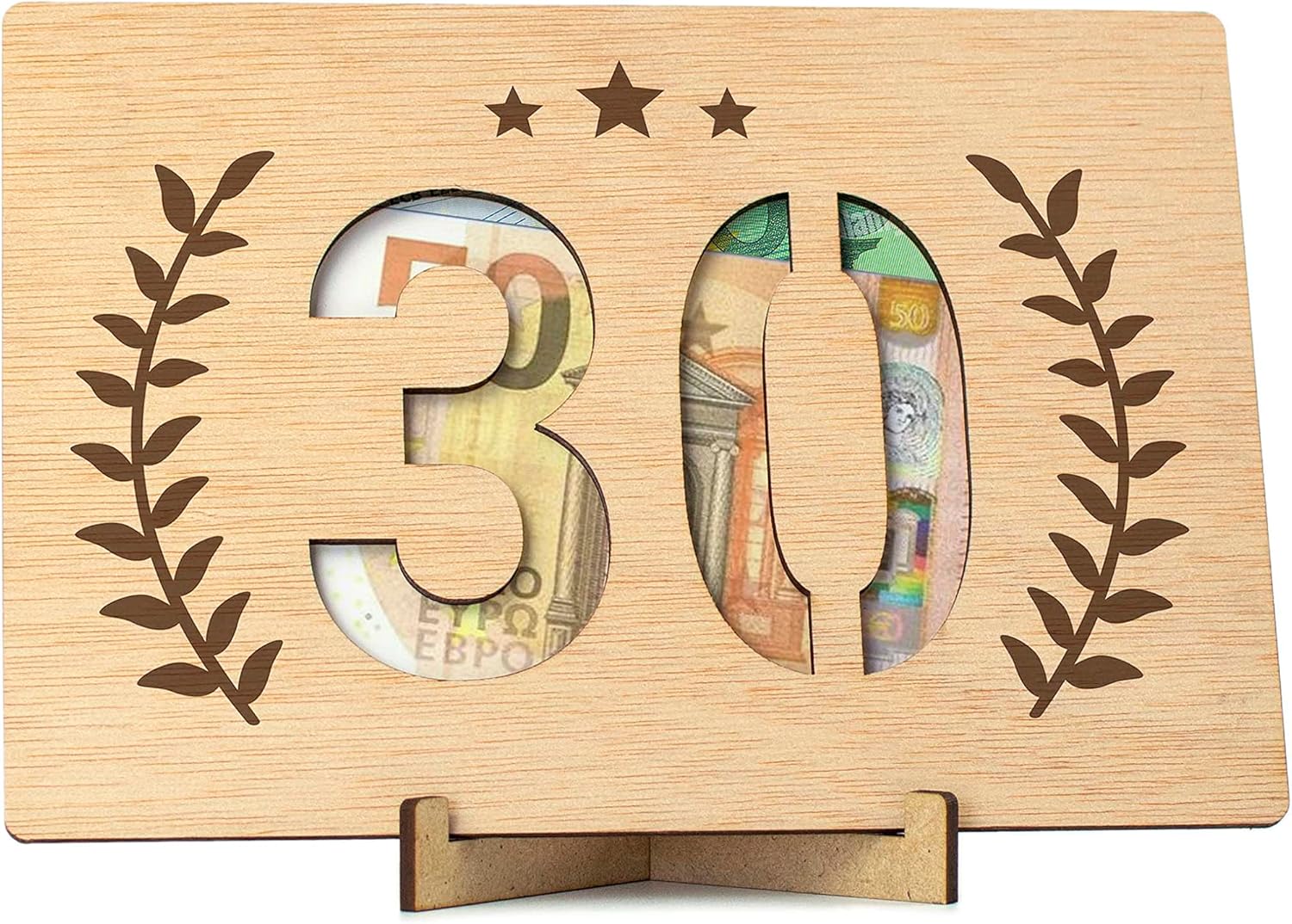 geldgeschenk 30. geburtstag bilderrahmen